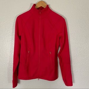 ZELLA | Pink Full Zip Athletic Jacket Thumbhole